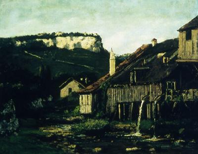 Gustave Courbet Environs d'Ornans oil painting picture